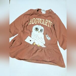 H&M Dusty Pink Hogwarts Owl Sweatshirt